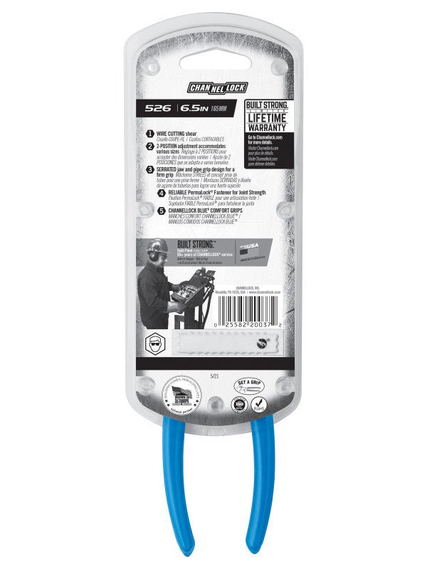 6.5" Channellock Slip Joint Plier - AAA Industrial Supply