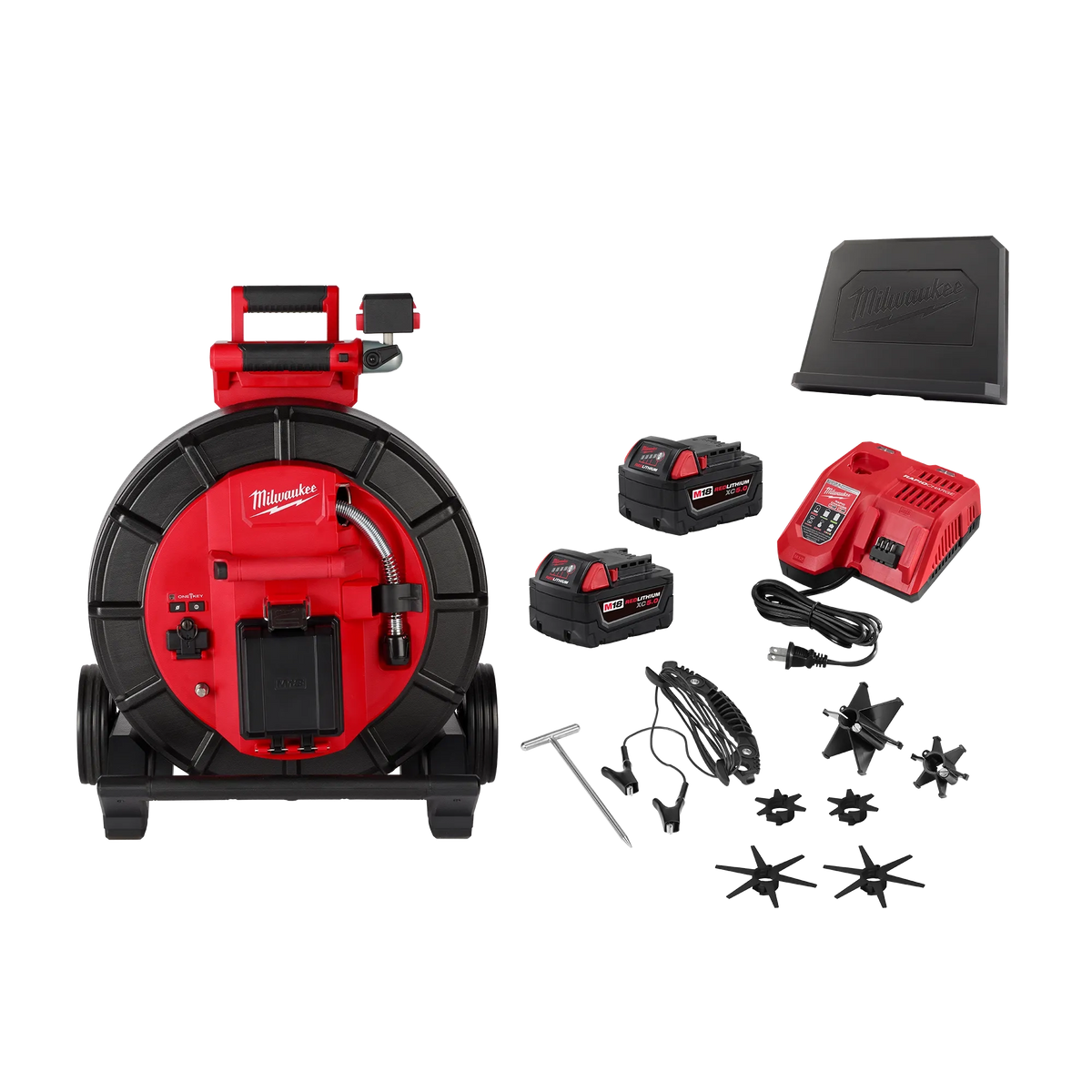 Milwaukee M18™ 200’ Mid-Stiff Modular Pipeline Inspection System