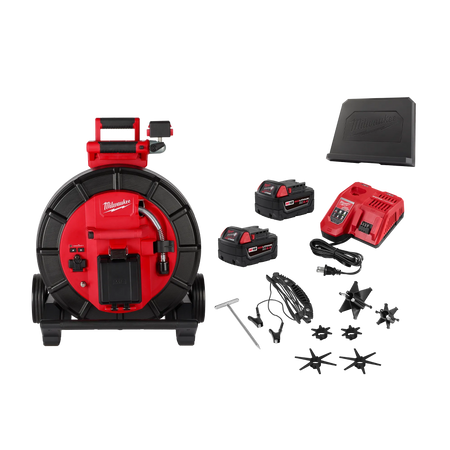 Milwaukee M18™ 200’ Mid-Stiff Modular Pipeline Inspection System