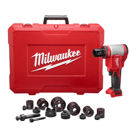 Milwaukee M18™ FORCE LOGIC™ 10 Ton Knockout Tool 1/2" to 2"