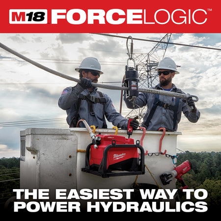 Milwaukee M18™ FORCE LOGIC™ 10,000psi Hydraulic Pump Kit