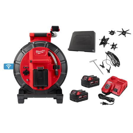 Milwaukee M18™ 120’ Mid-Stiff Modular Pipeline Inspection System