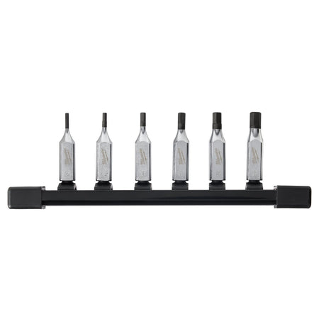 6pc 1/4" Drive Hex Bit Socket Set - Metric - AAA Industrial Supply