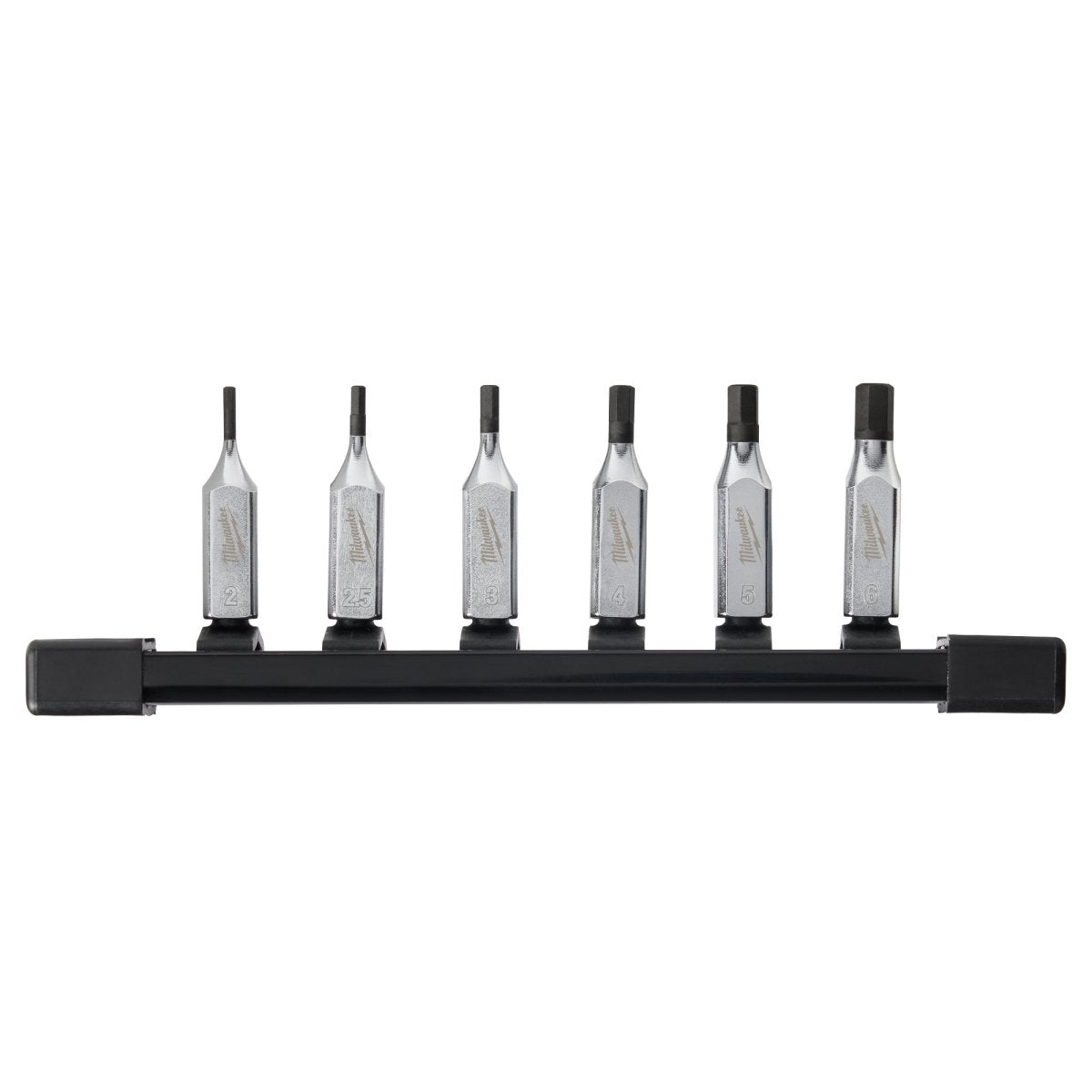 6pc 1/4" Drive Hex Bit Socket Set - Metric - AAA Industrial Supply