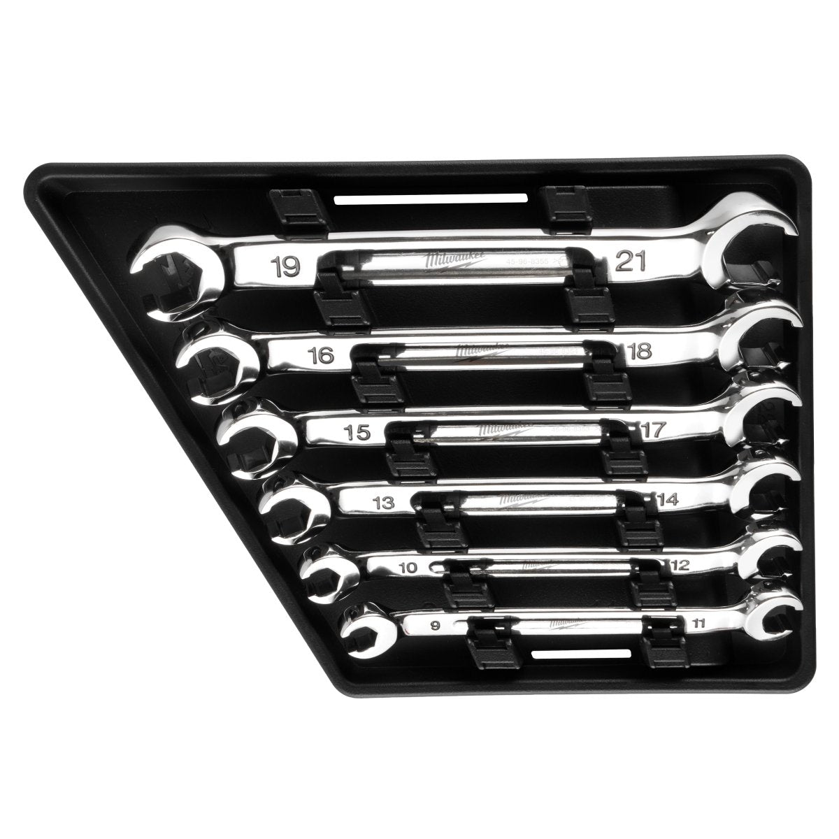 6pc Double End Flare Nut Wrench Set - Metric - AAA Industrial Supply
