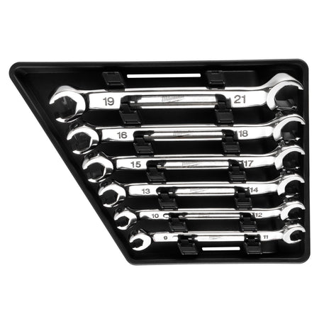 6pc Double End Flare Nut Wrench Set - Metric - AAA Industrial Supply