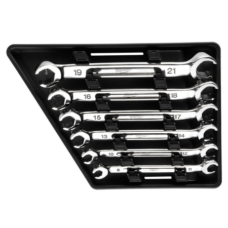 6pc Double End Flare Nut Wrench Set - Metric - AAA Industrial Supply