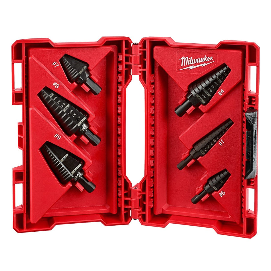 6PC Step Drill Bit Set - AAA Industrial Supply