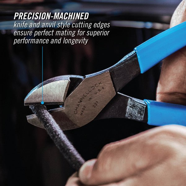 7" Channellock HL Diag Cutting Plier - AAA Industrial Supply