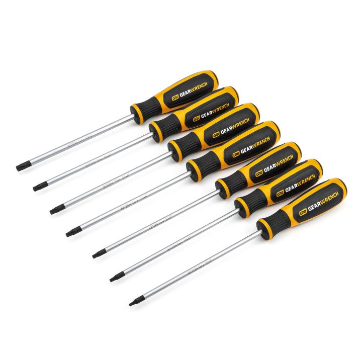 7 Piece Torx® Dual Material Screwdriver Set - AAA Industrial Supply