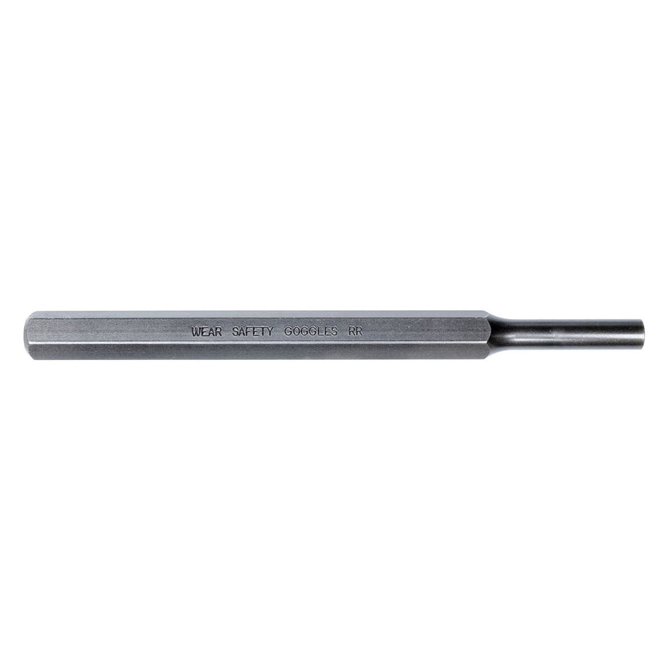 Mayhew Tools 71019 SAE Pin Punch, 5/16 x 1.25" Pin, 6" OAL x 7/16" Body, Shot Blast Finish