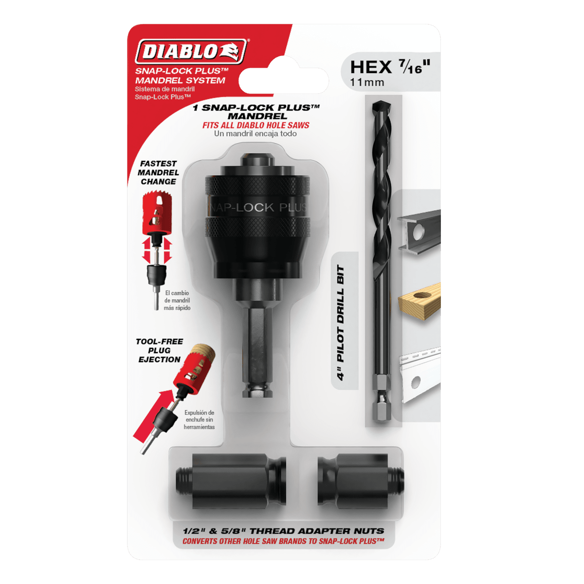 7/16" Snap - Lock Plus™ Mandrel System - AAA Industrial Supply