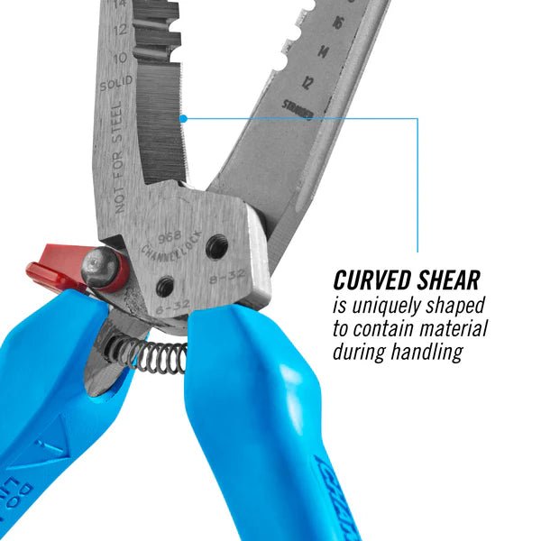 7.5" Channellock Forged Wire Stripper - AAA Industrial Supply