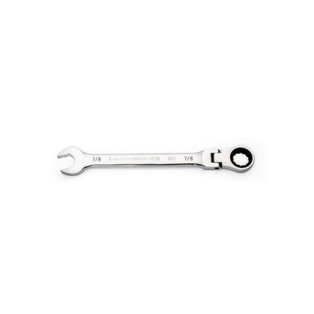 7/8" 90 - Tooth 12 Point Flex Head Ratcheting Combination Wrench - AAA Industrial Supply