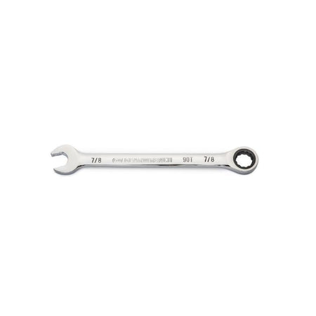 7/8" 90 - Tooth 12 Point Ratcheting Combination Wrench - AAA Industrial Supply