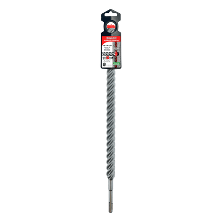7/8" x 16" x 18" Rebar Demon™ SDS - Plus 4 - Cutter Full Carbide Head Hammer Drill Bit - AAA Industrial Supply