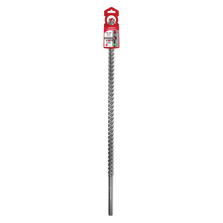 7/8" x 24" x 29" Rebar Demon™ SDS - Max 4 - Cutter Full Carbide Head Hammer Drill Bit - AAA Industrial Supply