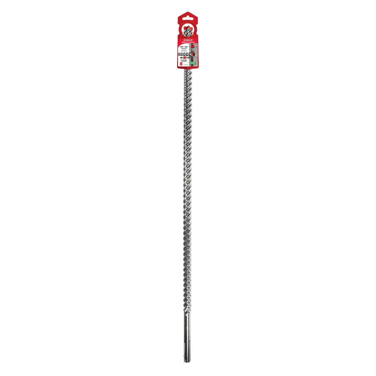 7/8" x 31" x 36" Rebar Demon™ SDS - Max 4 - Cutter Full Carbide Head Hammer Drill Bit - AAA Industrial Supply