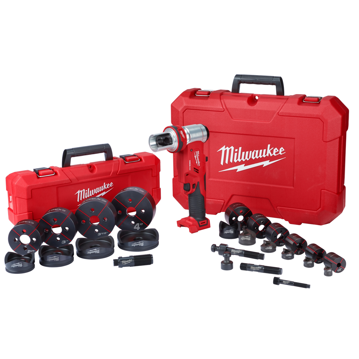 Milwaukee M18™ FORCE LOGIC™ 6T Knockout Tool 1/2" - 4"