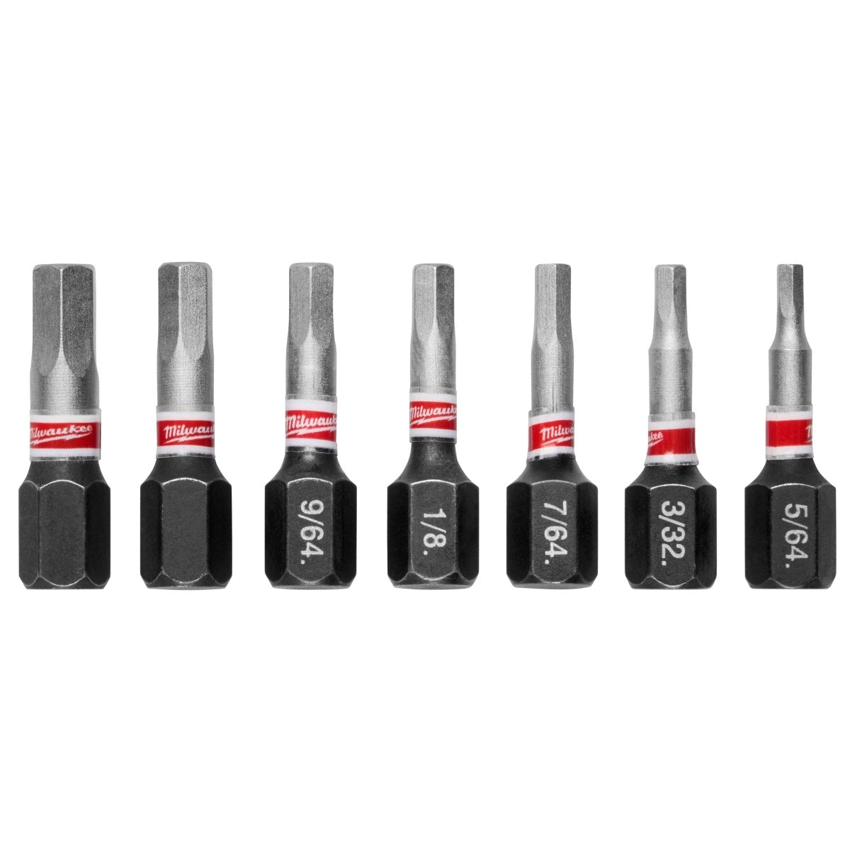 7PC SHOCKWAVE™ Impact Duty 1" Hex Security Insert Bit Set - AAA Industrial Supply