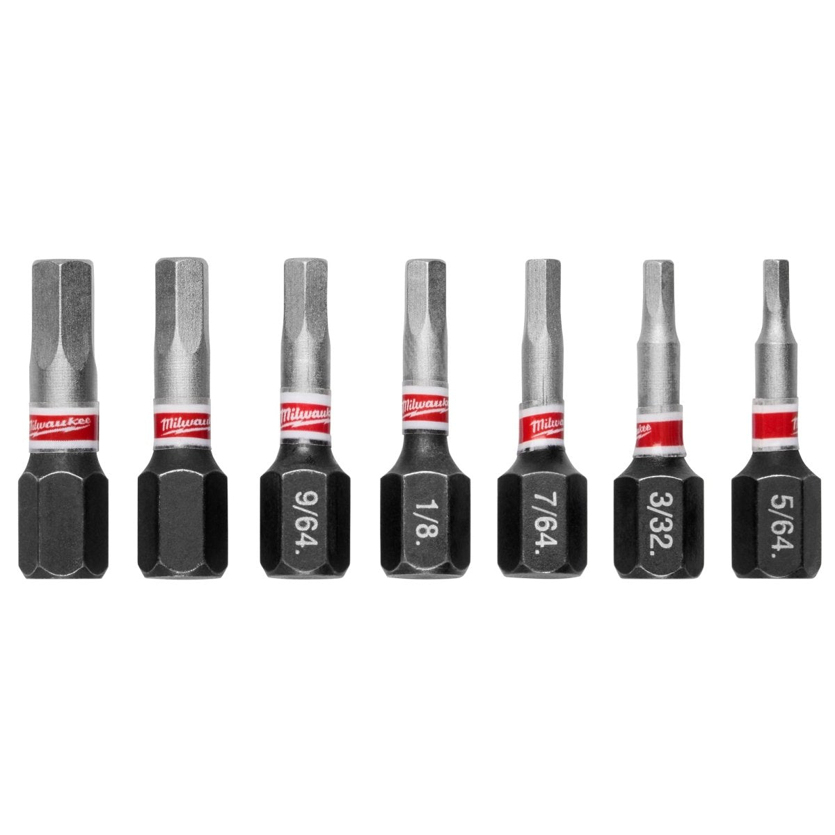 7PC SHOCKWAVE™ Impact Duty 1" Hex Security Insert Bit Set - AAA Industrial Supply