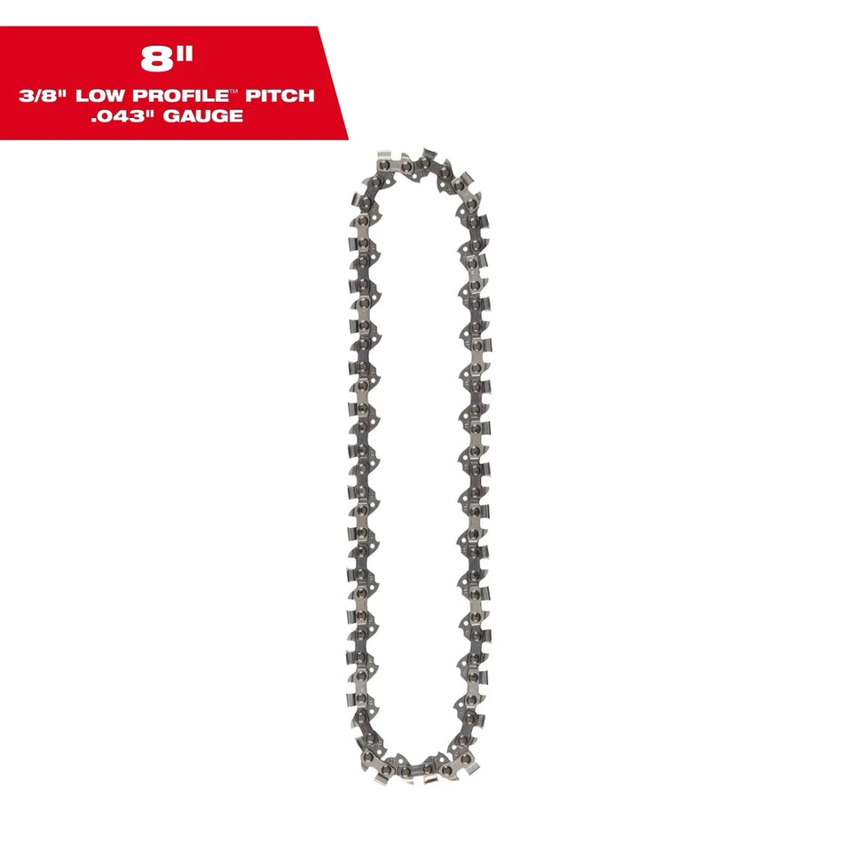 8" 3/8" LOW PROFILE™ Pitch, .043" Gauge Saw Chain - AAA Industrial Supply