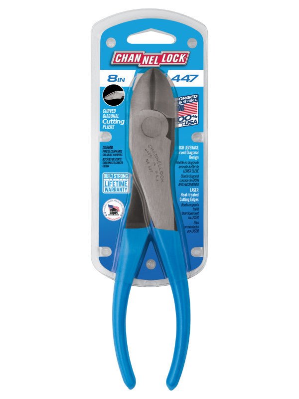 8" Channellock HL Diag Cutting Plier - AAA Industrial Supply