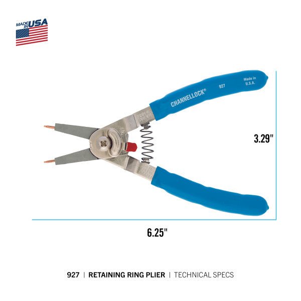 8" Channellock Retaining Ring Plier - AAA Industrial Supply