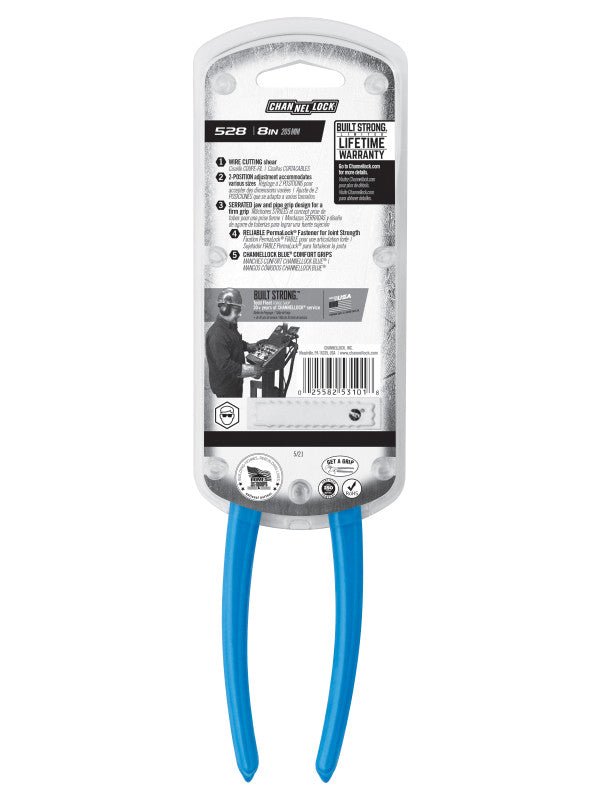 8" Channellock Slip Joint Plier - AAA Industrial Supply