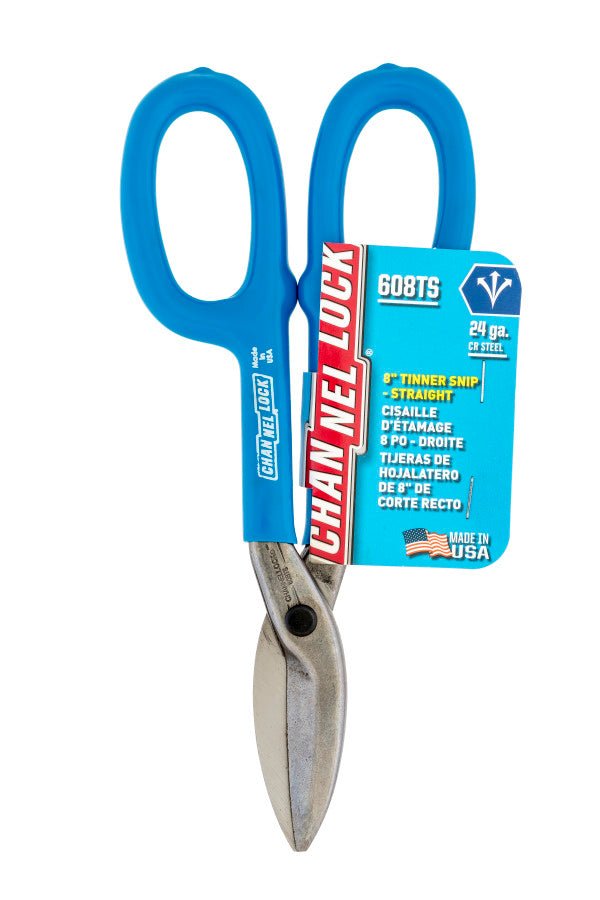 8" Channellock Tinner Snip - AAA Industrial Supply
