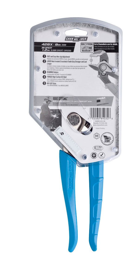 8" Channellock Tongue & Groove - AAA Industrial Supply