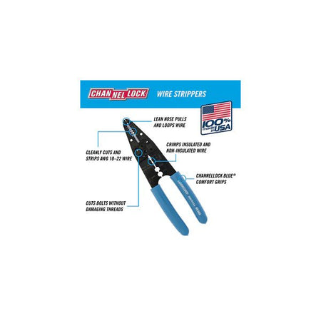 8" Channellock Wiring Tool - AAA Industrial Supply