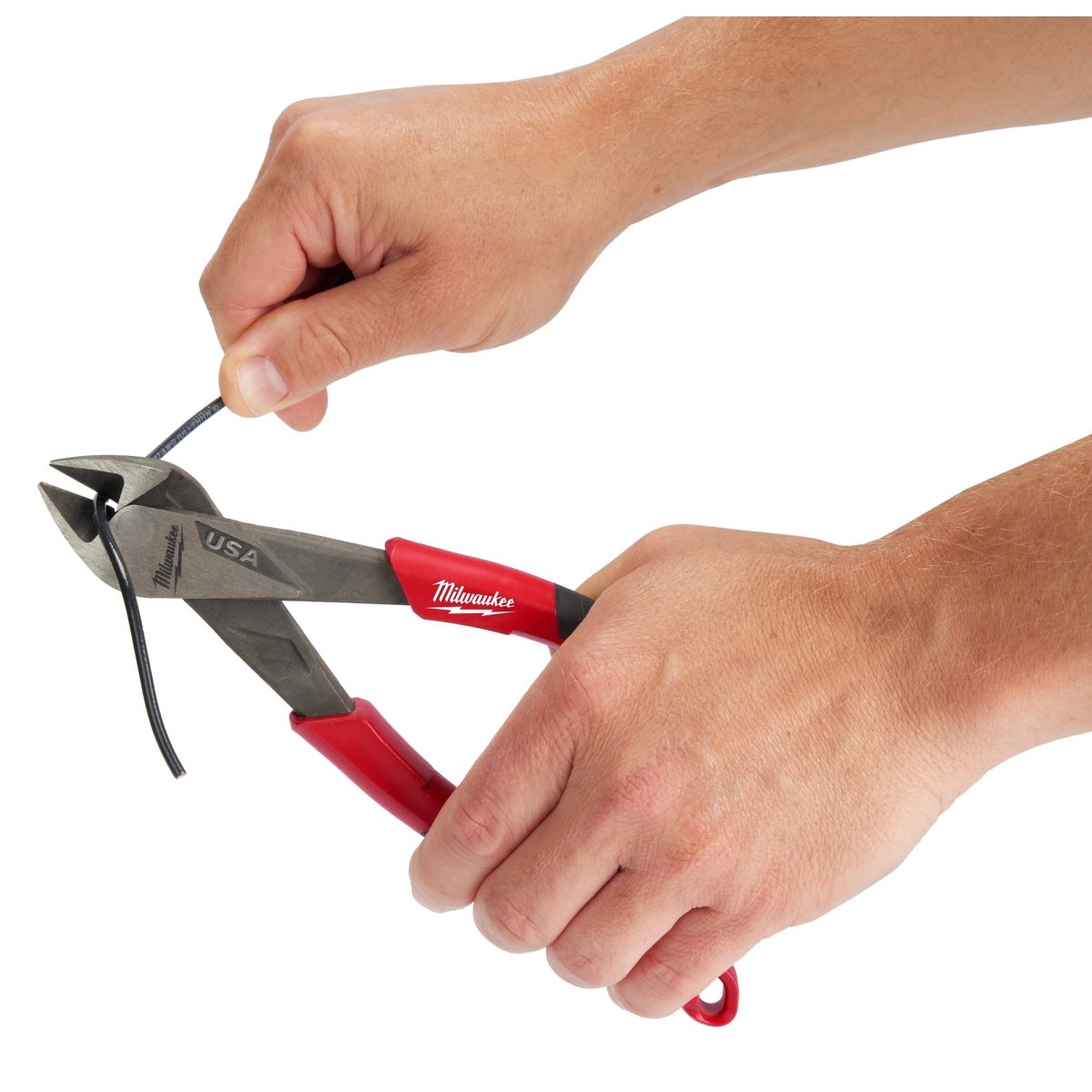 8" Diagonal Comfort Grip Cutting Pliers (USA) - AAA Industrial Supply