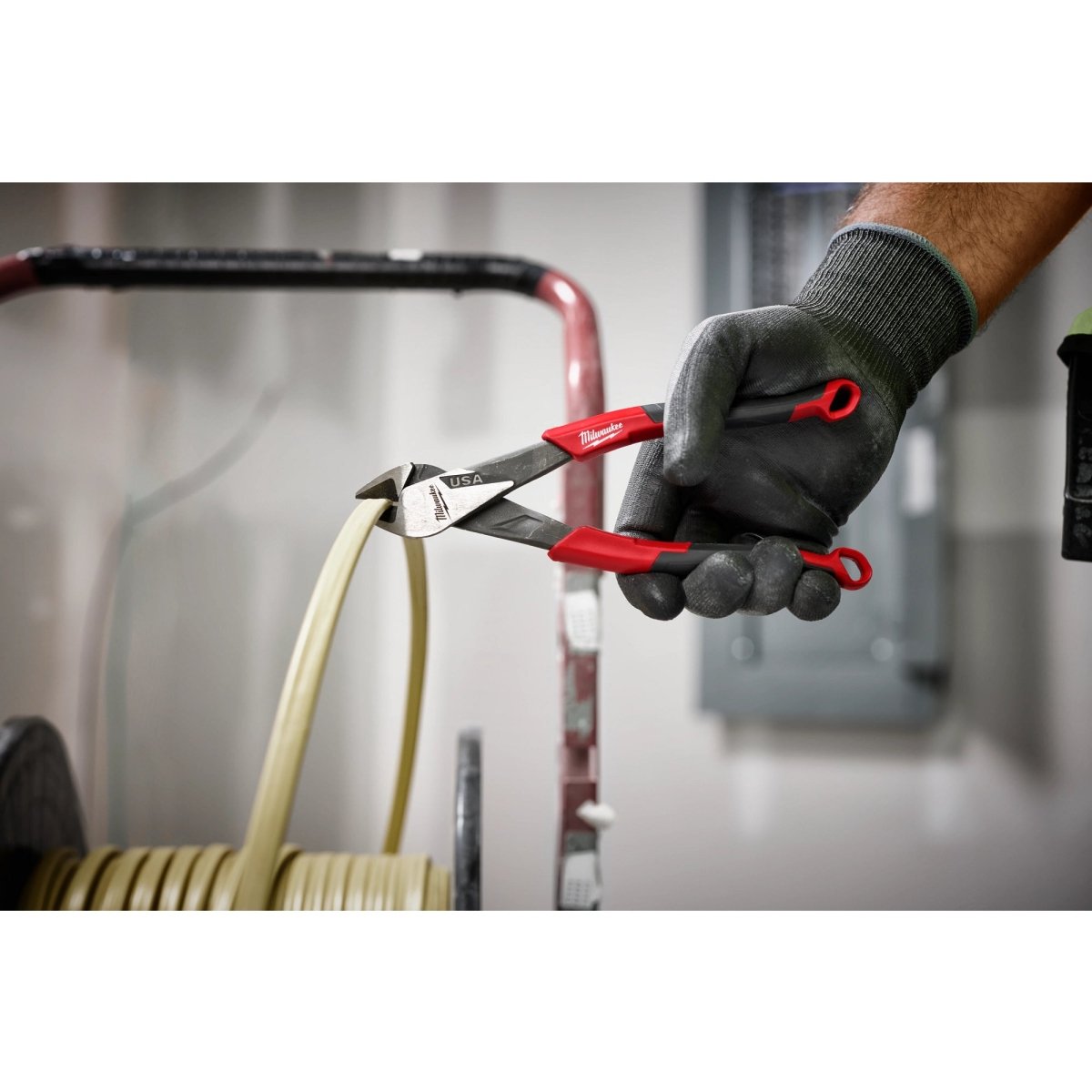 8" Diagonal Comfort Grip Cutting Pliers (USA) - AAA Industrial Supply