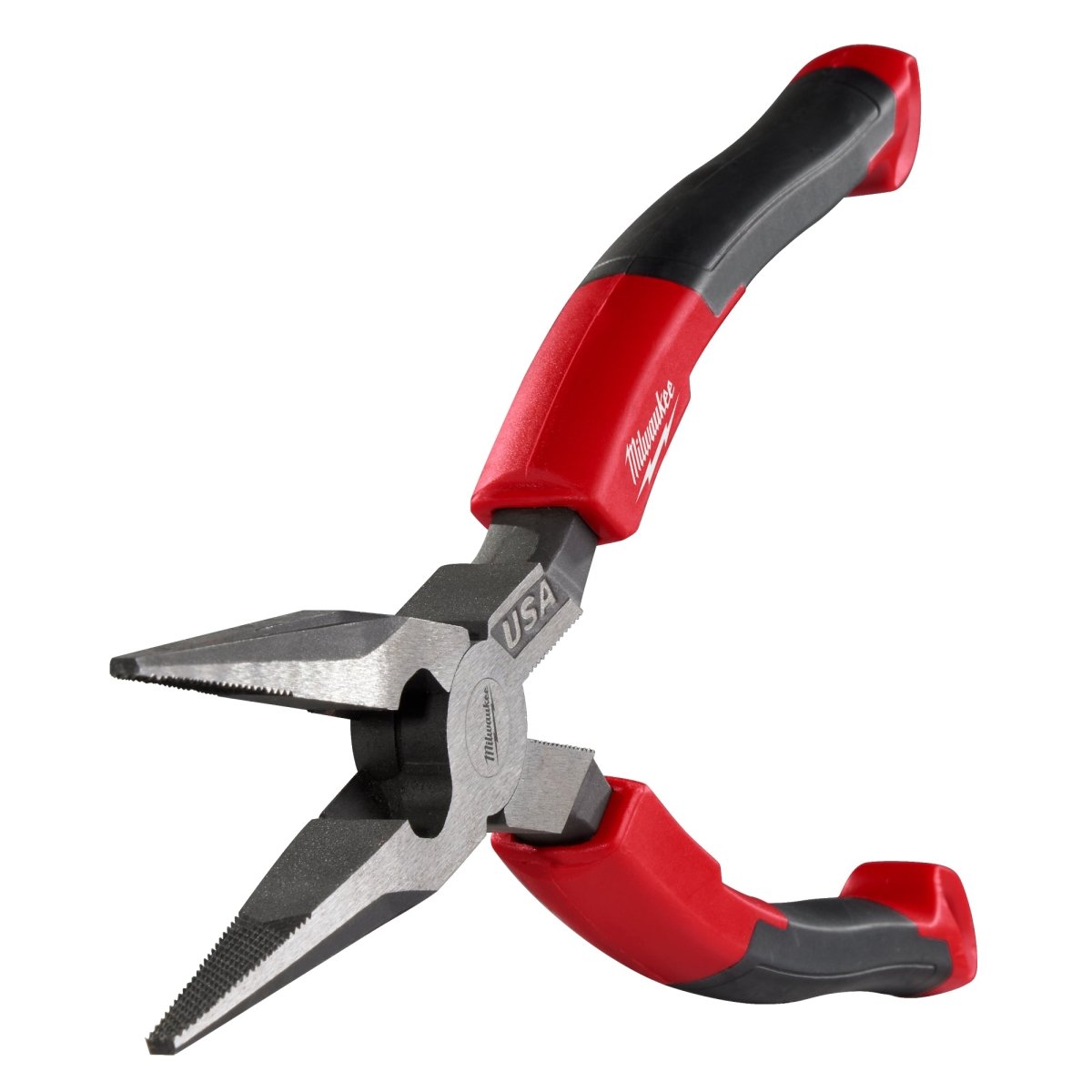 8" Long Nose Comfort Grip Pliers (USA) - AAA Industrial Supply