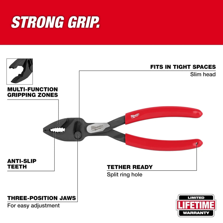 8" Slip Joint Pliers - AAA Industrial Supply