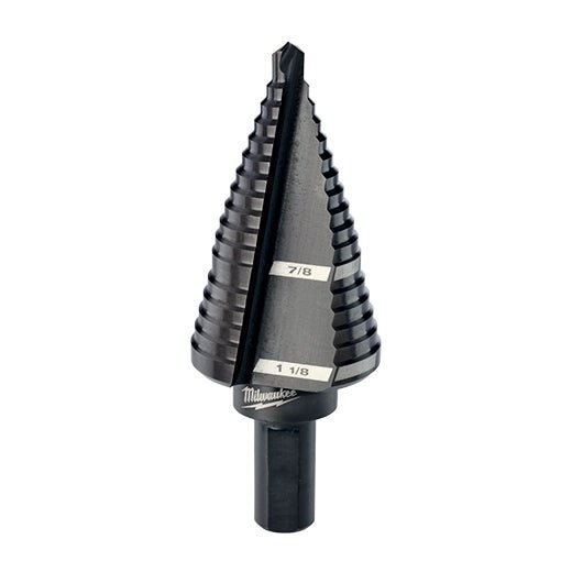 8 Step Drill Bit, 1/2" - 1" by 1/16" - AAA Industrial Supply
