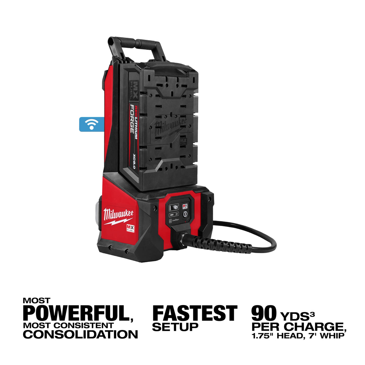 Milwaukee MX FUEL™ High Cycle Concrete Vibrator Kit