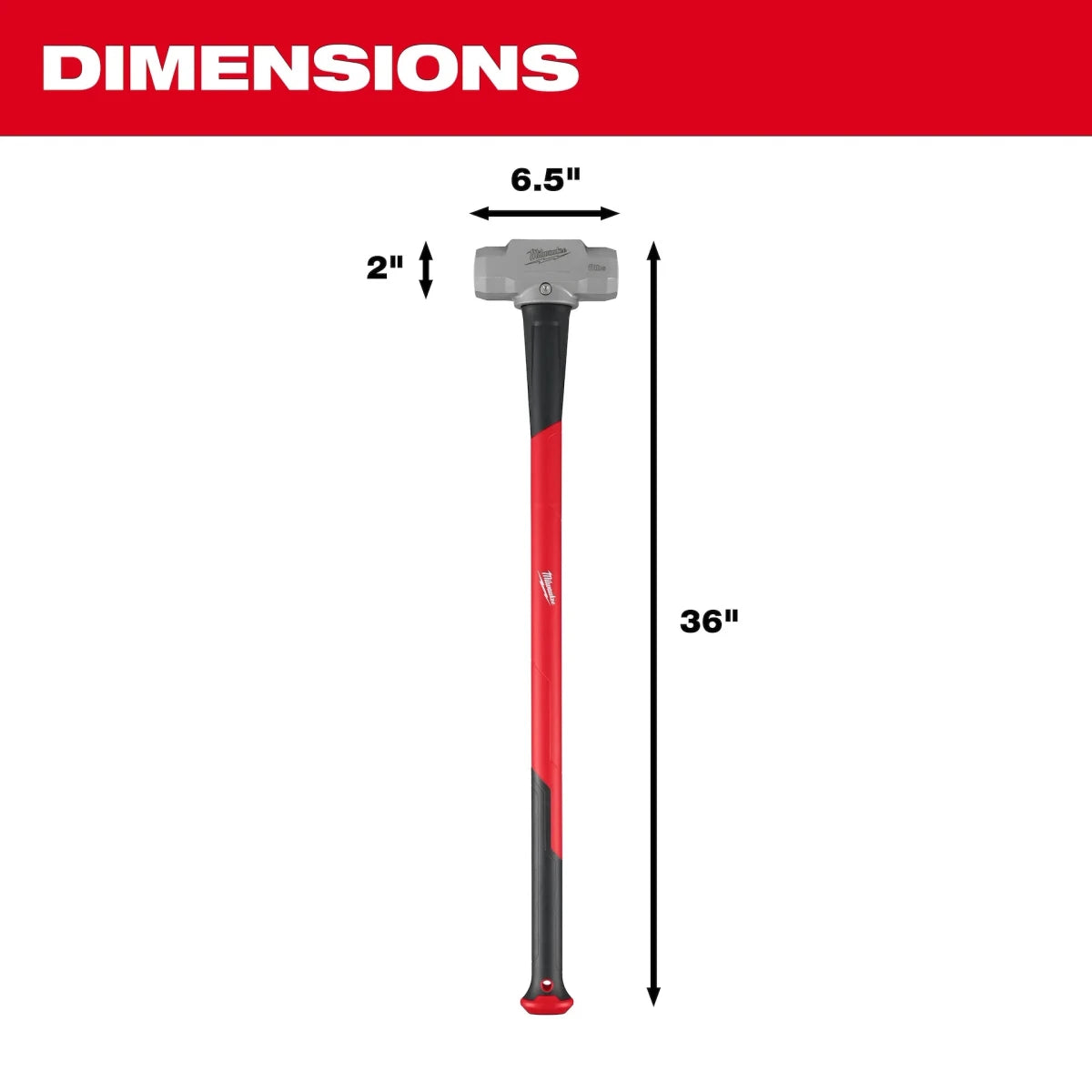 8lb Sledge Hammer (36" Handle) - AAA Industrial Supply