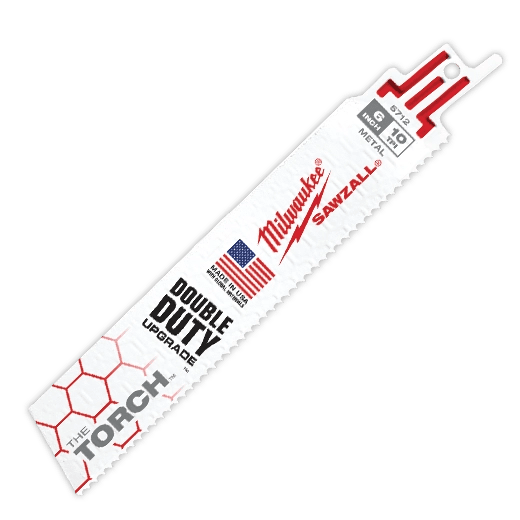 9" 10 TPI TORCH™ SAWZALL® Blade for Thick Metal (25 PK) - AAA Industrial Supply