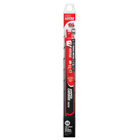 9" 8TPI AMPED™ Steel Demon™ Carbide Teeth Reciprocating Saw Blade for Thick Metal - AAA Industrial Supply