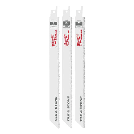9" Carbide Grit SAWZALL® Blade (3 PK) - AAA Industrial Supply