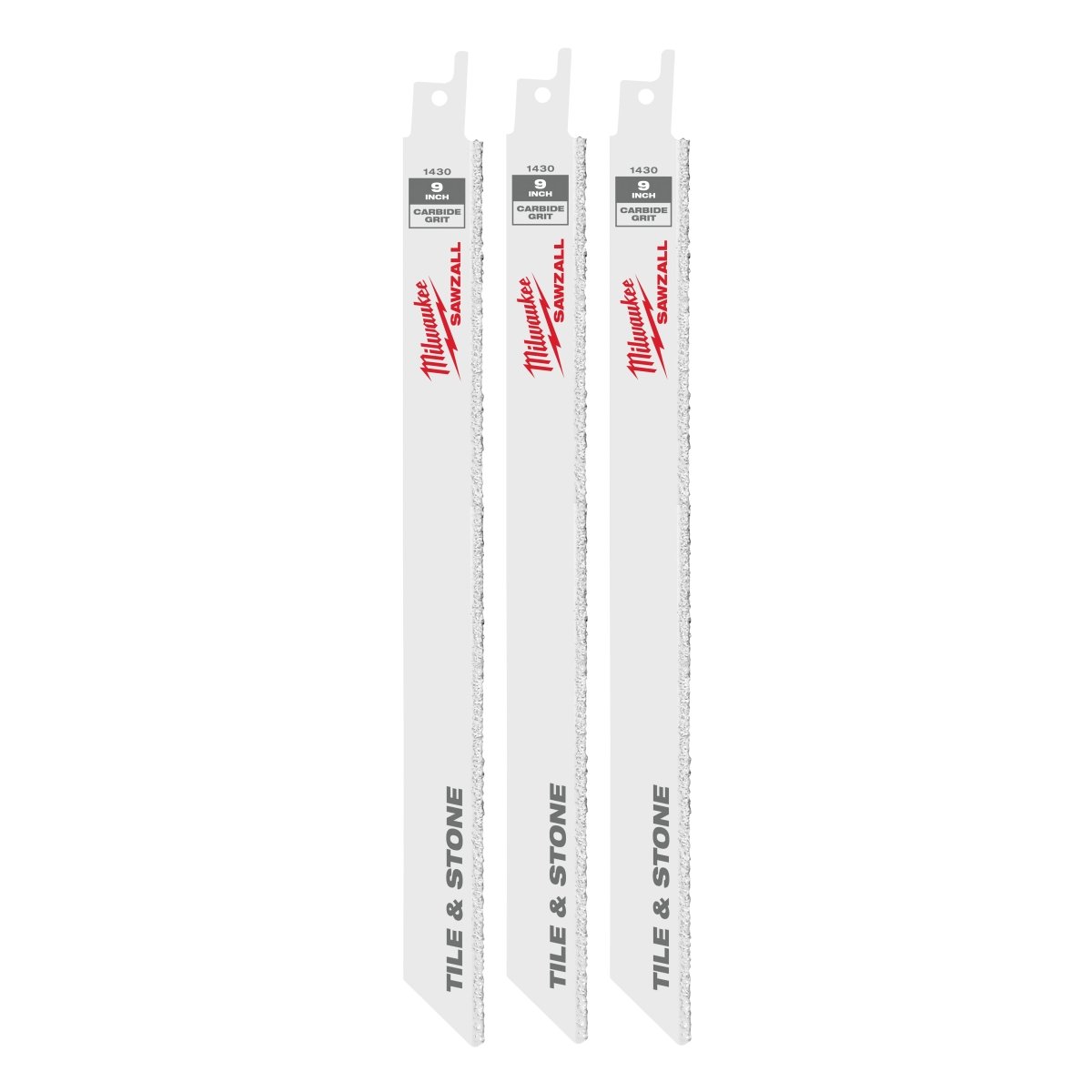 9" Carbide Grit SAWZALL® Blade (3 PK) - AAA Industrial Supply