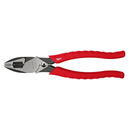 9" Comfort Grip High Leverage Lineman's Pliers w/ Crimper - AAA Industrial Supply