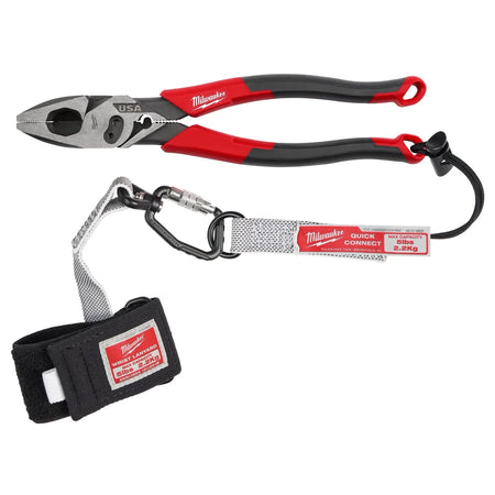 9" Lineman's Comfort Grip Pliers w/ Crimper and Bolt Cutter (USA) - AAA Industrial Supply