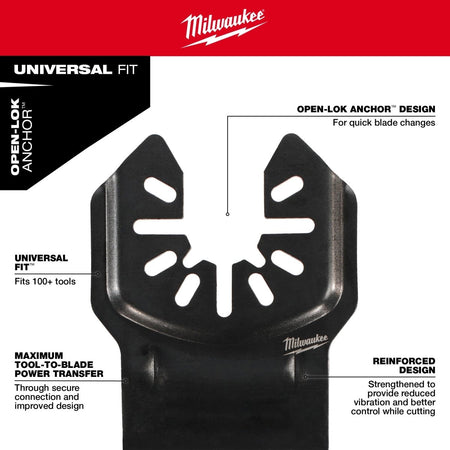 9 PC Universal Fit Oscillating Multi - Tool Blade Set - AAA Industrial Supply