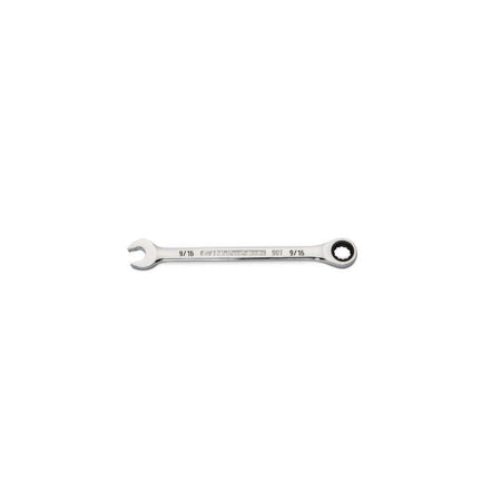 9/16" 90 - Tooth 12 Point Ratcheting Combination Wrench - AAA Industrial Supply
