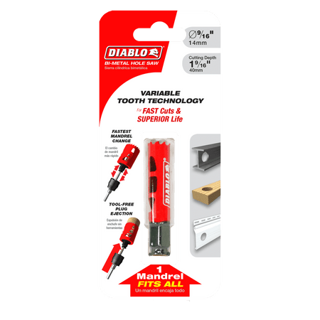 9/16" Bi - Metal Hole Saw - AAA Industrial Supply