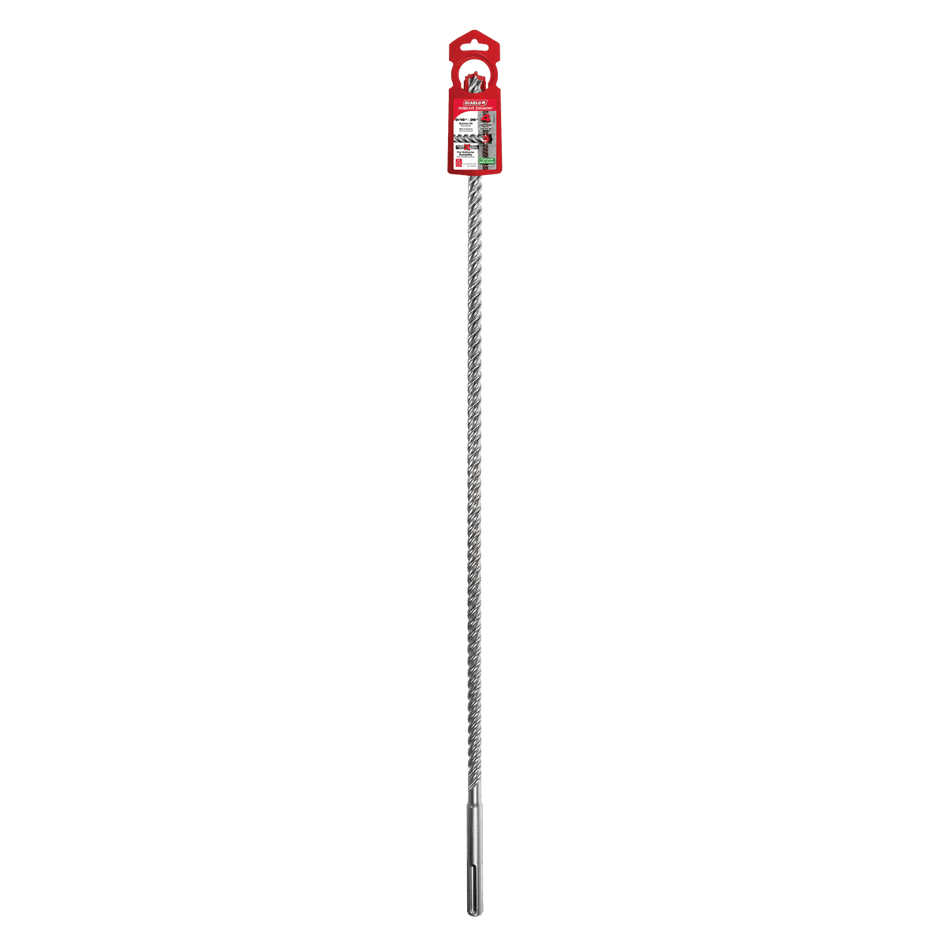 9/16" x 31" x 36" Rebar Demon™ SDS - Max 4 - Cutter Full Carbide Head Hammer Drill Bit - AAA Industrial Supply