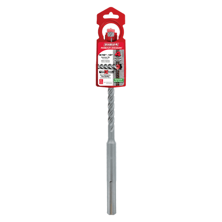 9/16" x 8" x 13" Rebar Demon™ SDS - Max 4 - Cutter Full Carbide Head Hammer Drill Bit - AAA Industrial Supply